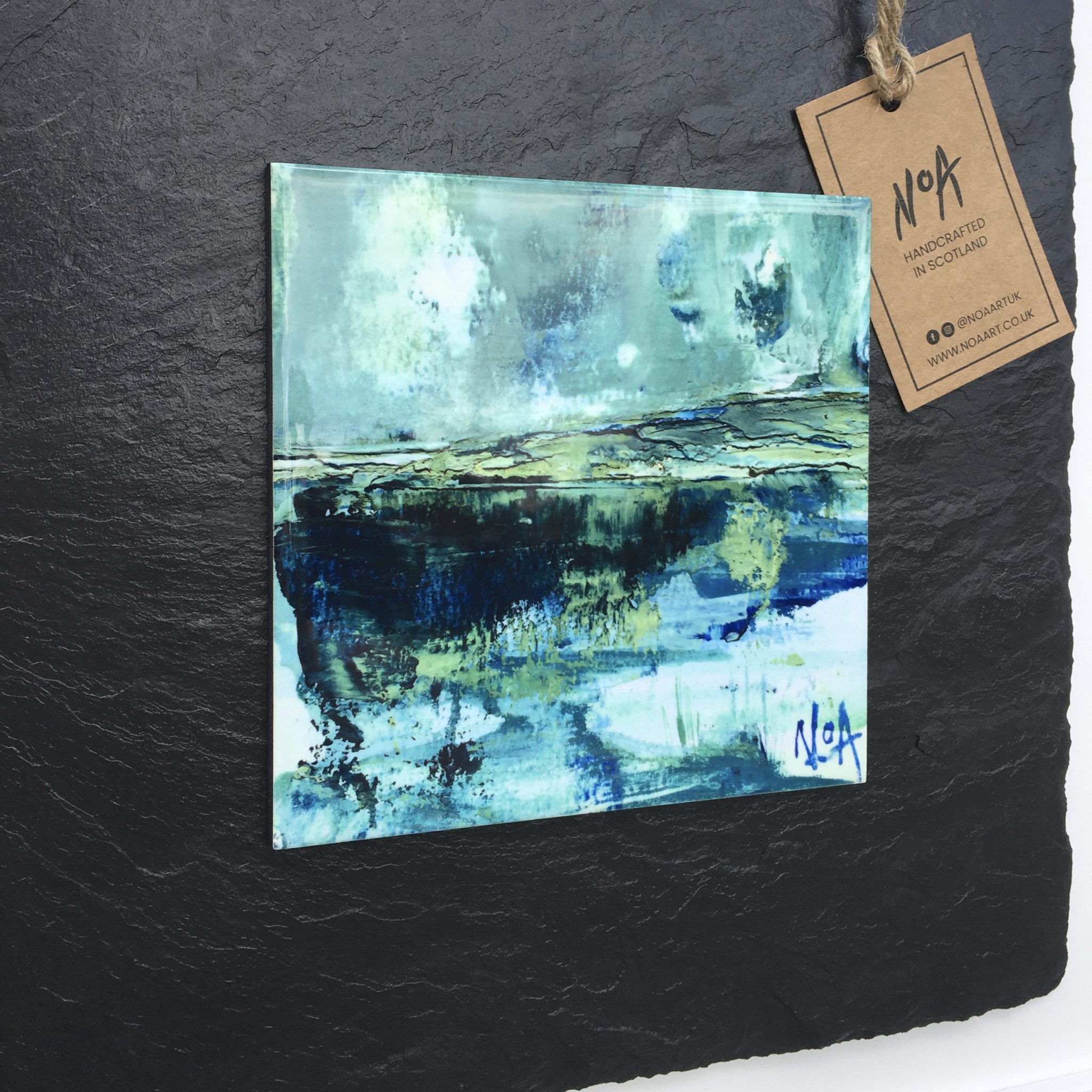 'Reflection' Scottish Landscape Wall Art Noa Art