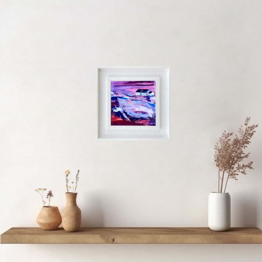 'Alison's Field' | Framed Scottish Landscape Wall Art - Image 2