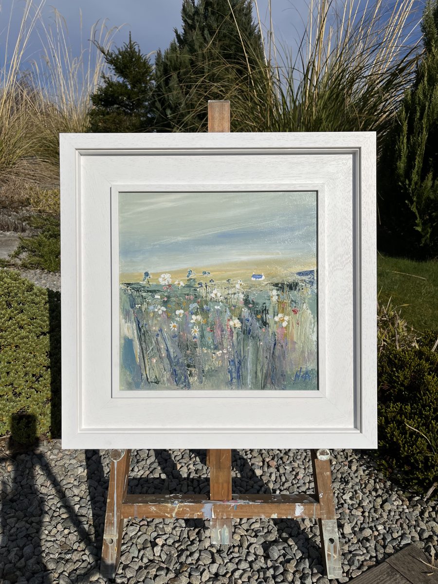 "Wild Flowers" | 16x16 Inches - Image 2