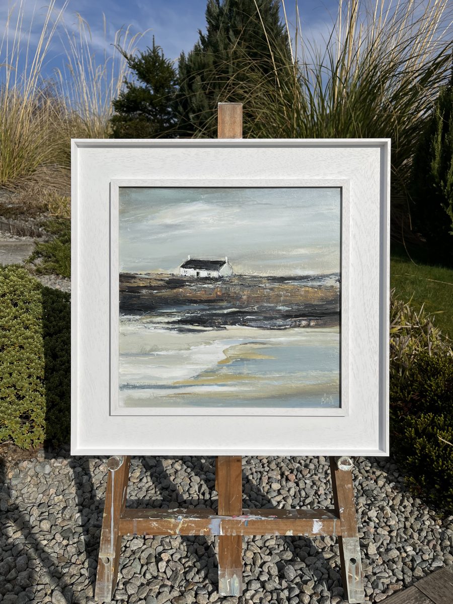 "Loch End" | 16x16 Inches - Image 2