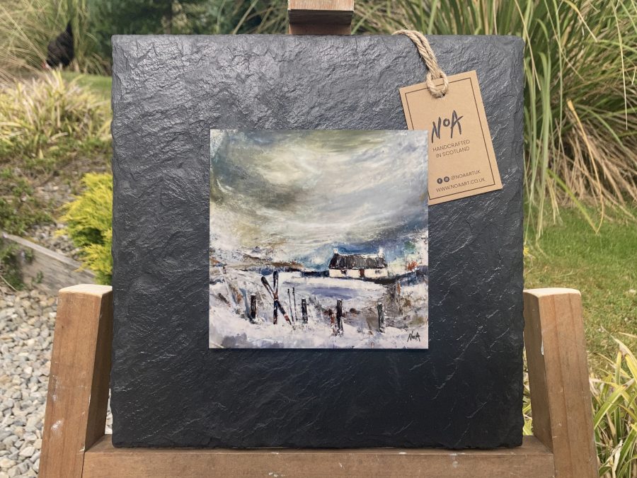 'Ski the Glen' | Scottish Highlands Bothy Wall Art