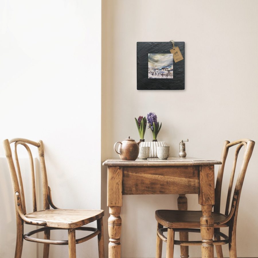 'Ski the Glen' | Scottish Highlands Bothy Wall Art - Image 3