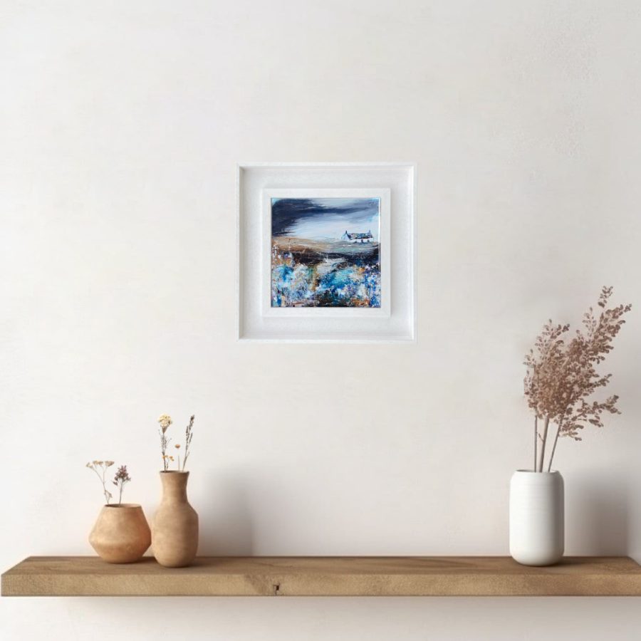 'Bluebells' | Framed Scottish Landscape Wall Art - Image 2