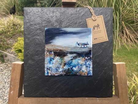 'Bluebells' | Scottish Landscape Wall Art Slate