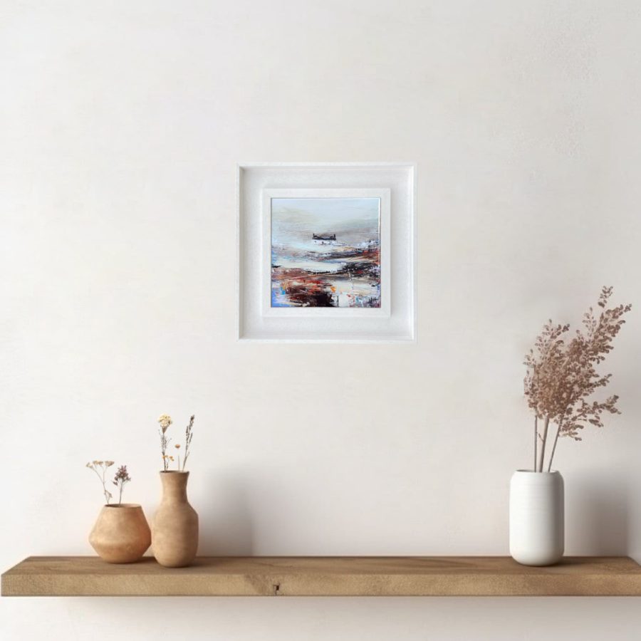 'Rolling Fog' | Framed Scottish Landscape Wall Art - Image 2