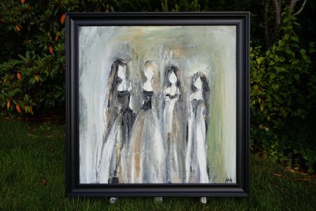“Irish Sisters" | 31x31 Inches