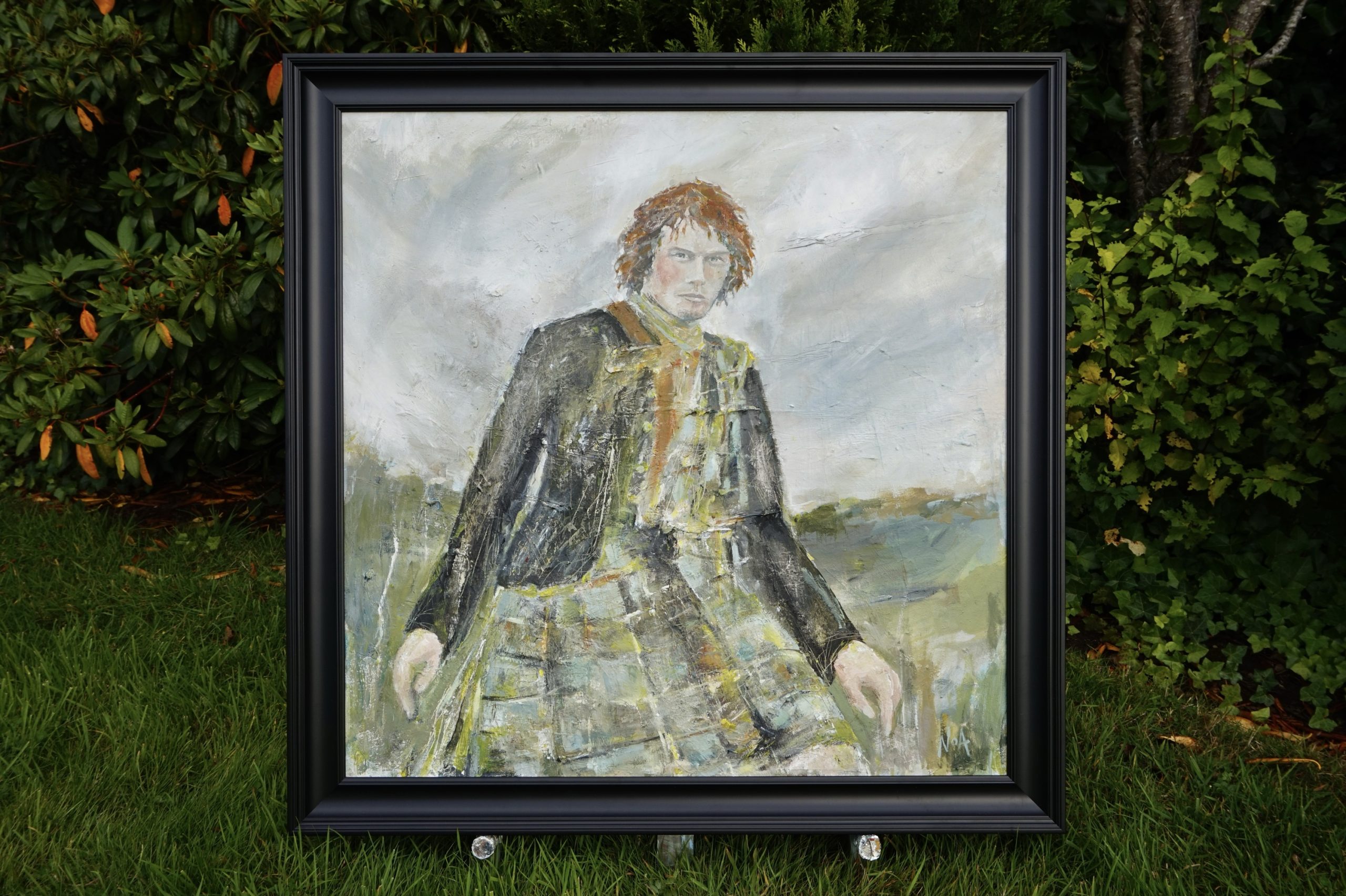 "Falkland highlander" | 31x31 Inches